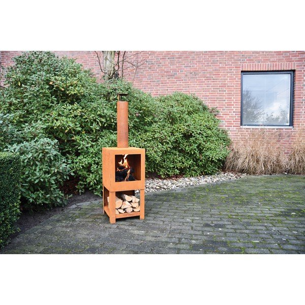 Hranatý terasový kozub Esschert Design-image-1