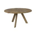 Jedálenský stôl z brestového dreva BePureHome Tondo, ⌀ 140 cm