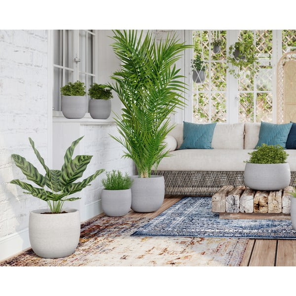 Keramický ručne vyrobený kvetináč ø 20 cm Hemera – Artevasi-image-1