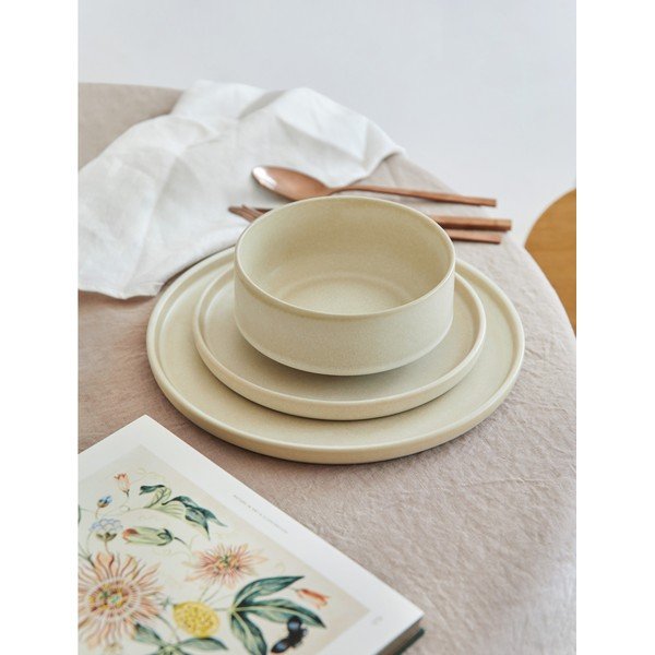 18-dielna súprava béžovej kameniny Bonami selection Malia-image-1