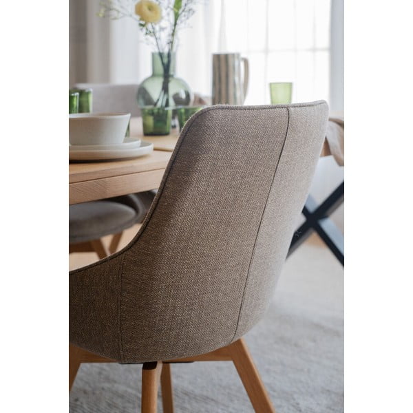 Béžové jedálenské stoličky v súprave 2 ks Alison – Rowico-image-3
