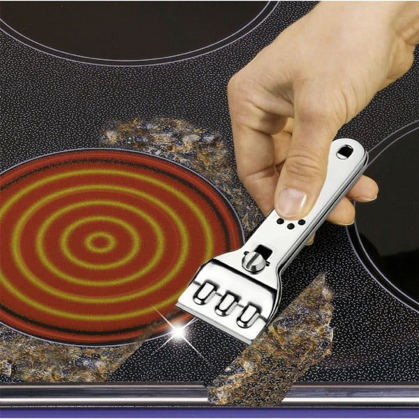 Škrabka na sklokeramickú dosku z antikoro ocele Wenko Hobbie-image-1