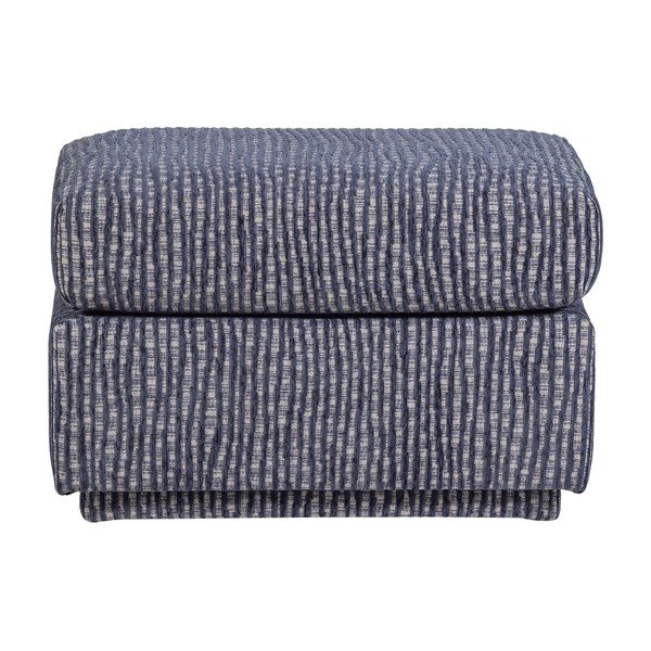 Sivomodrá čalúnená podnožka Lou – WOOOD-image-2