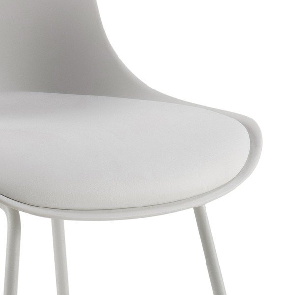 Biela barová stolička (výška sedadla 76 cm) Tina – Actona-image-4