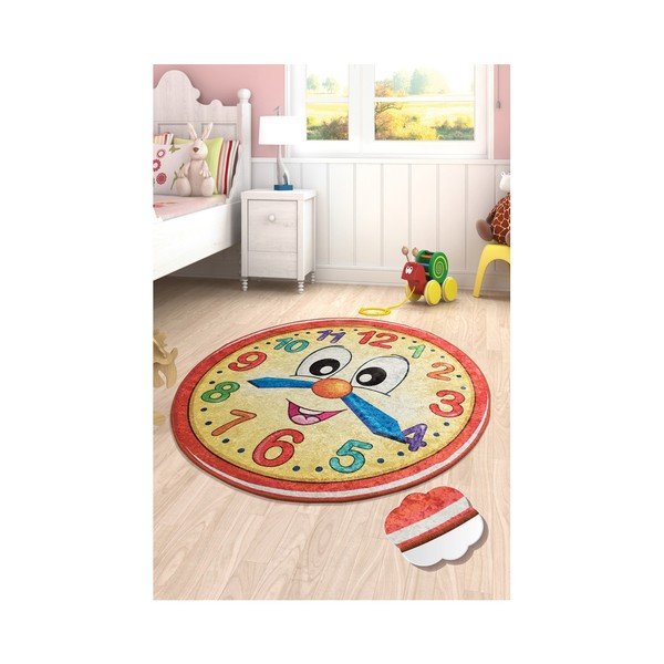 Detský koberec Watch, ⌀ 140 cm-image-1