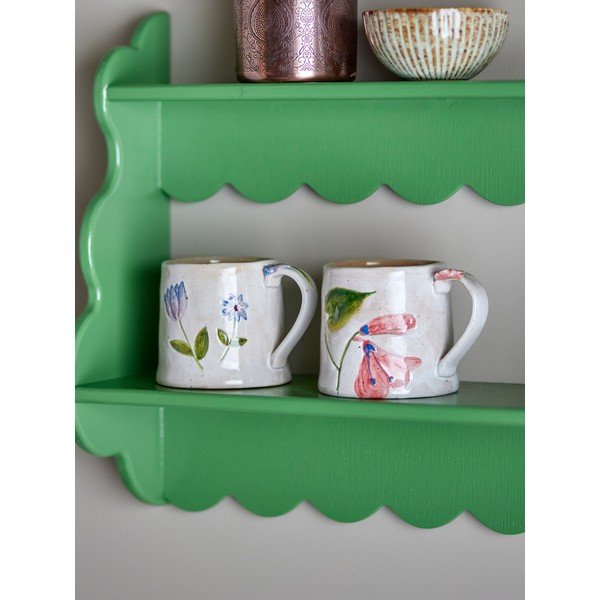 Krémové keramické hrnčeky v súprave 2 ks 430 ml Camilla – Bloomingville-image-1