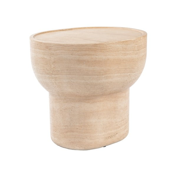 Odkladací stolík v dekore kameňa 42x50 cm Noble – Zuiver