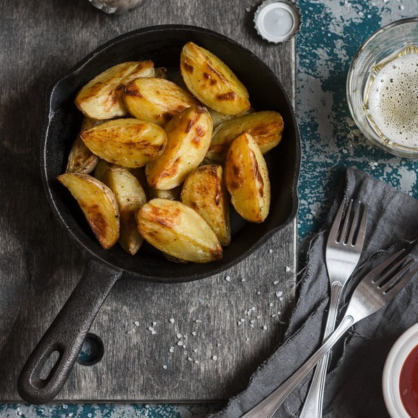 Grilovacia liatinová panvica ø 25 cm LITINA – Orion-image-1