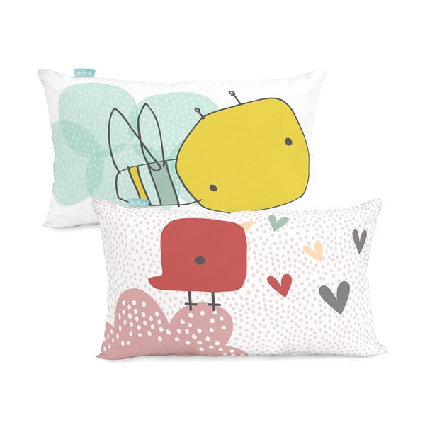 Bavlnená obojstranná obliečka na vankúš Moshi Moshi Hola, 50 × 30 cm-image-3