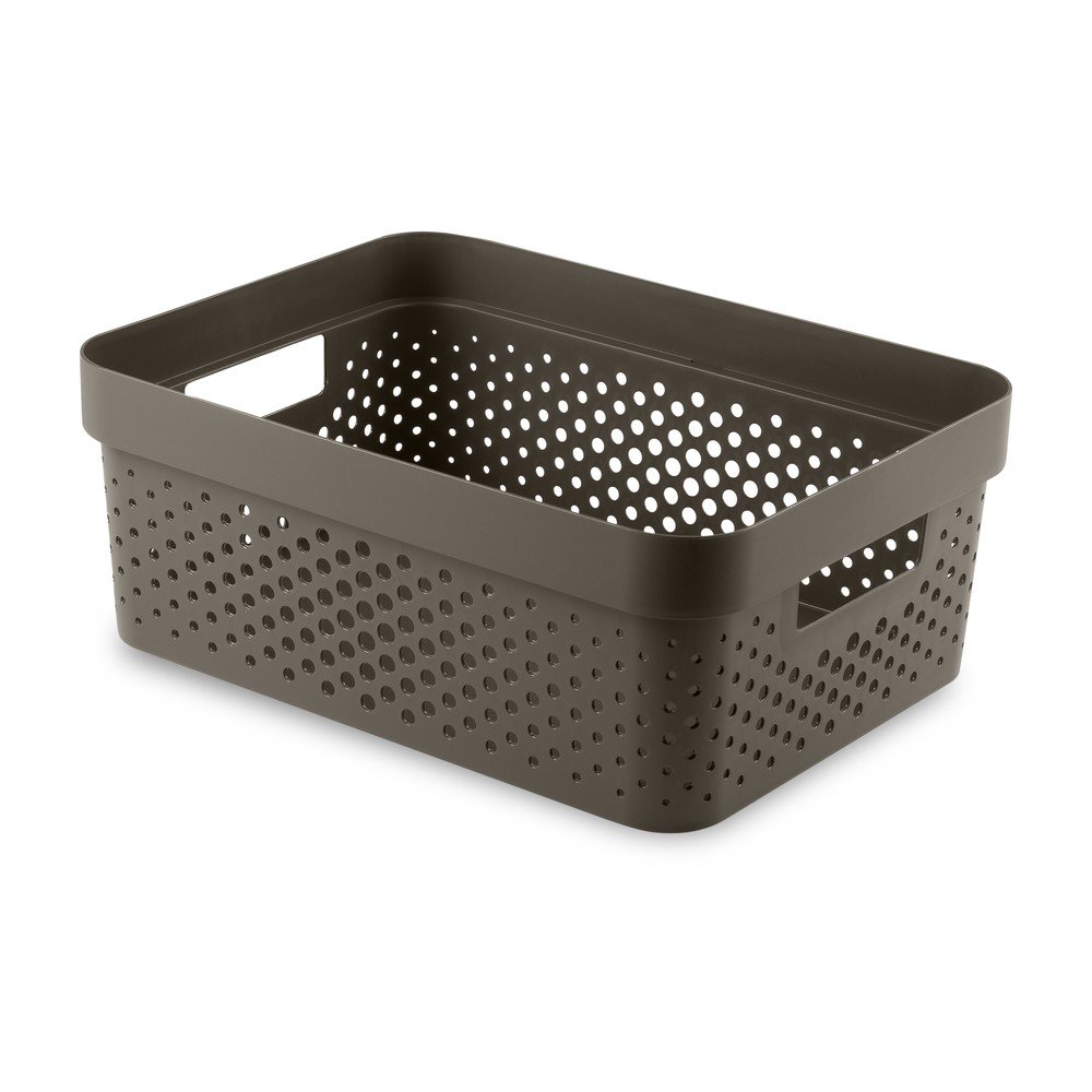 E-shop Plastový košík 36x27x14 cm Infinity Dots – Curver
