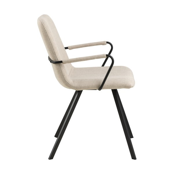 Krémové jedálenské stoličky v súprave 2 ks Selina – Actona-image-4