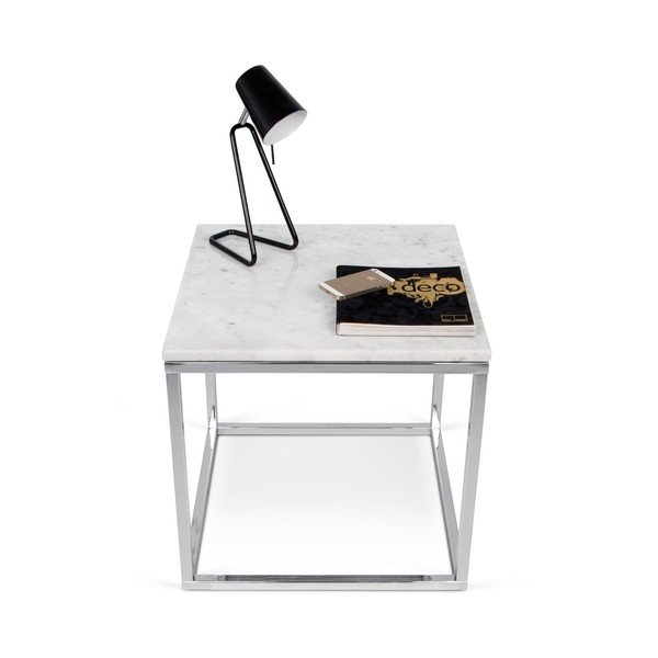Biely stolík TemaHome Prairie Marble-image-1