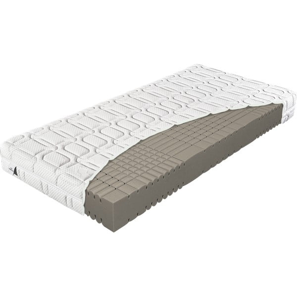 Stredne tvrdý penový obojstranný matrac 120x200 cm Nightfly Magic - Materasso-image-2