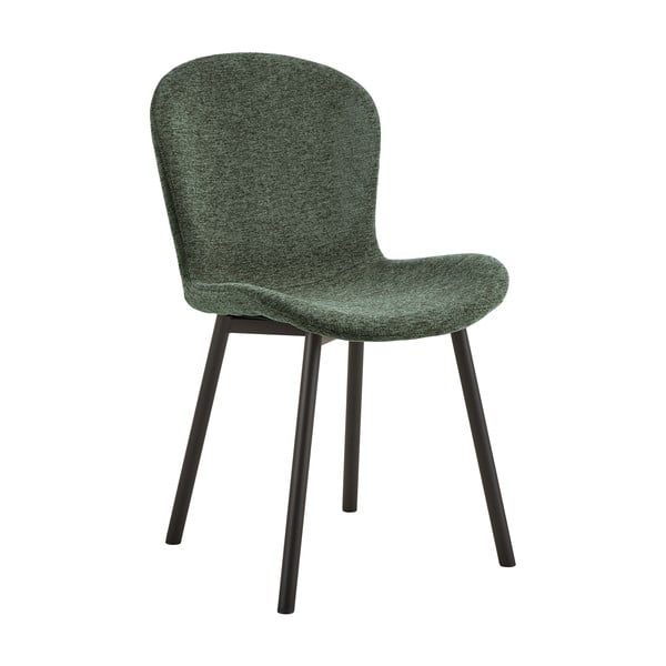 Tmavozelená jedálenská stolička Esra – Actona