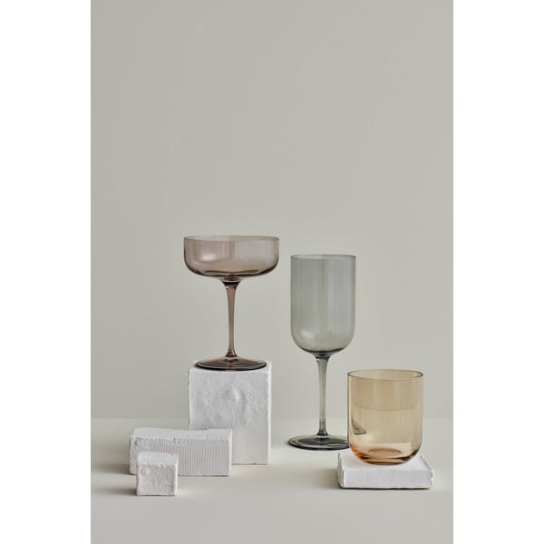 Sada 4 sivých pohárov na červené víno Blomus Mira, 400 ml-image-1
