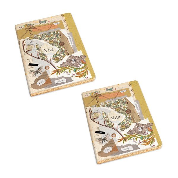 Zošity v súprave 192 stránok 2 ks formát A5 Vita – Kartos-image-1