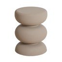 Kovový okrúhly odkladací stolík ø 35 cm Kobodo – Light & Living