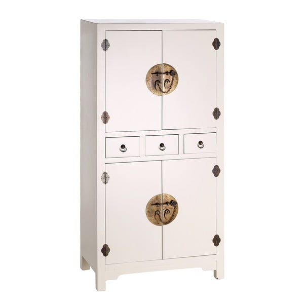 Biela skrinka 63x131 cm Oriente – Ixia