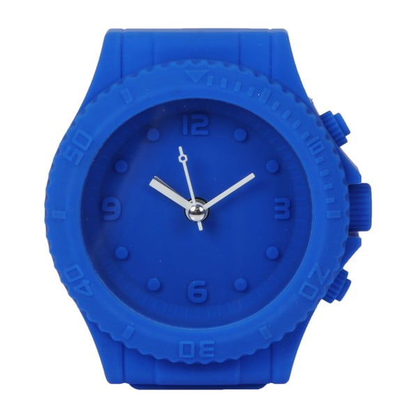 Tmavomodré hodiny s budíkom Just 4 Kids Blue Watch Style