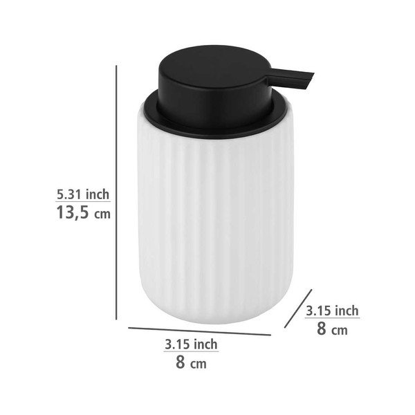 Biela keramická súprava doplnkov do kúpeľne Belluno – Wenko-image-4