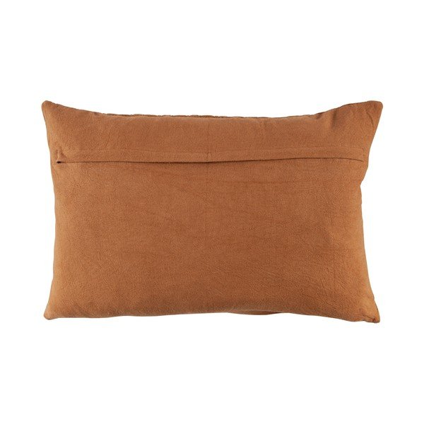 Karamelovohnedý dekoratívny vankúš WOOOD Fallon Toffee, 40 x 60 cm-image-1