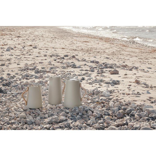 Béžová rýchlovarná kanvica z nehrdzavejúcej ocele 1,2 l Emma – Stelton-image-3