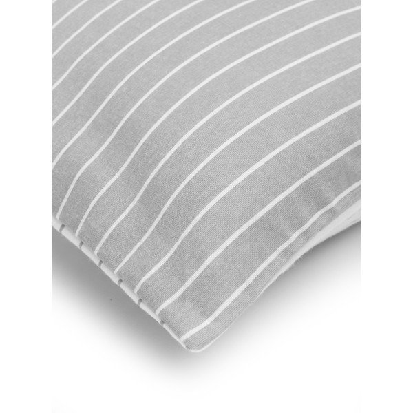 Sivé flanelové obliečky na jednolôžko Westwing Collection Talin, 155 x 220 cm-image-4