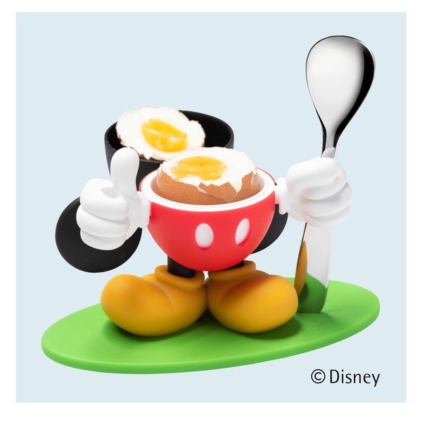 Stojanček na vajcia s lyžičkou v tvare Mickey Mousa WMF McEgg-image-1