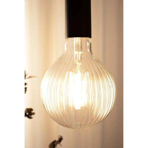 Teplá LED filamentová žiarovka E27, 4 W Lines – Markslöjd-image-2