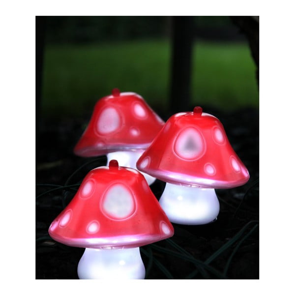 Lampášiky Solar Energy Mushrooms Sticks, 3 ks-image-3