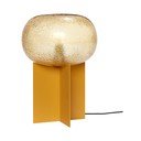 Oranžová stolová lampa so skleneným tienidlom (výška  36 cm) Podium – Hübsch