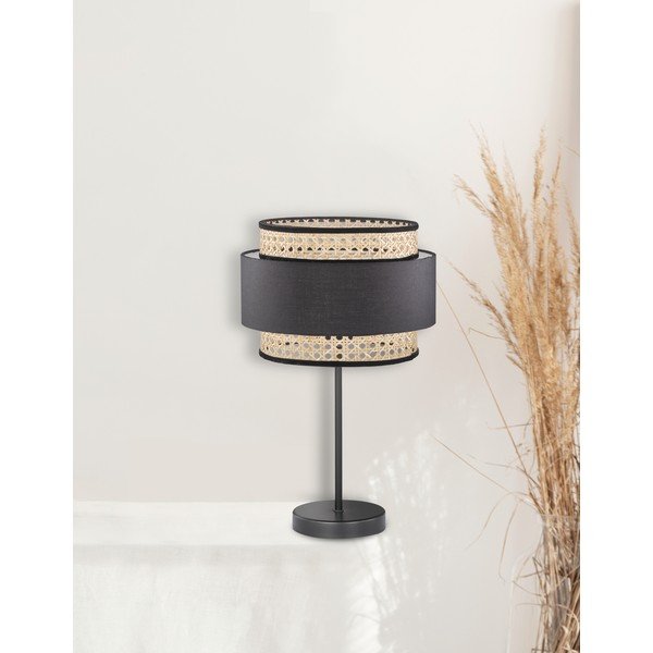 Čierno-béžová stolová lampa Fischer & Honsel Tape-image-2