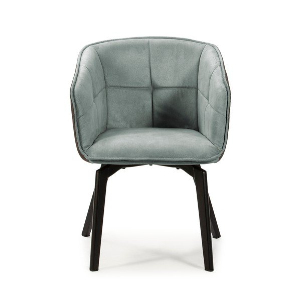 Modro-sivé kreslo Marckeric Herta-image-2