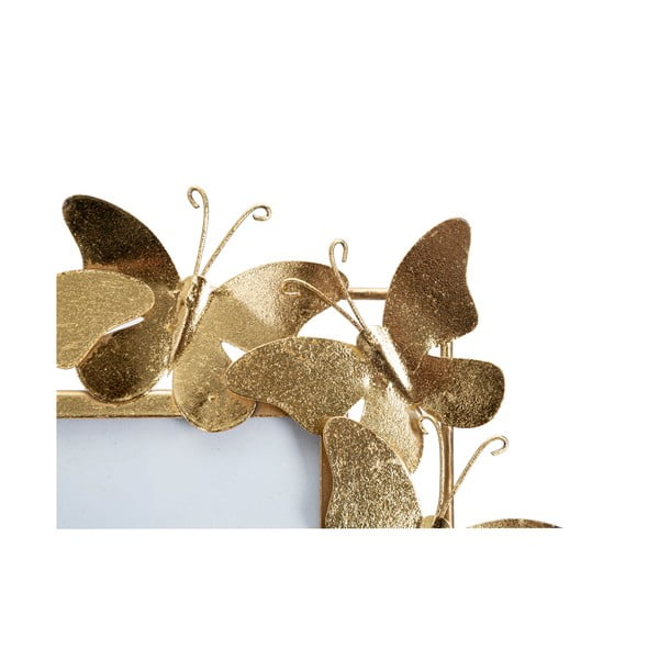 Kovový stojací rámček v zlatej farbe 35x38 cm Butterfly – Mauro Ferretti-image-4