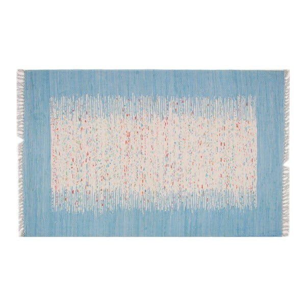 Koberec Contour Blue, 80 × 300 cm