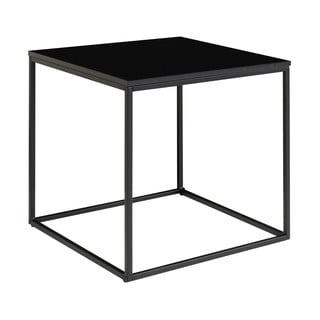 Čierny odkladací stolík House Nordic Vita, 45 x 45 cm