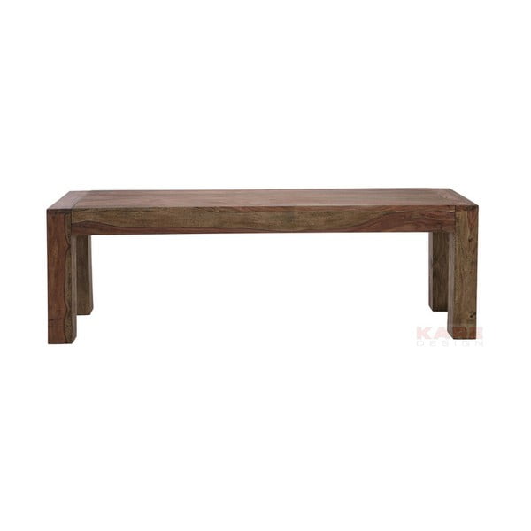 Jedálenská lavica z masívneho palisandrového dreva Kare Design Authentic
