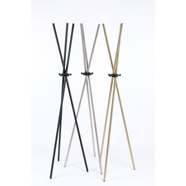 Oceľový vešiak v zlatej farbe Darwin - White Label-image-2