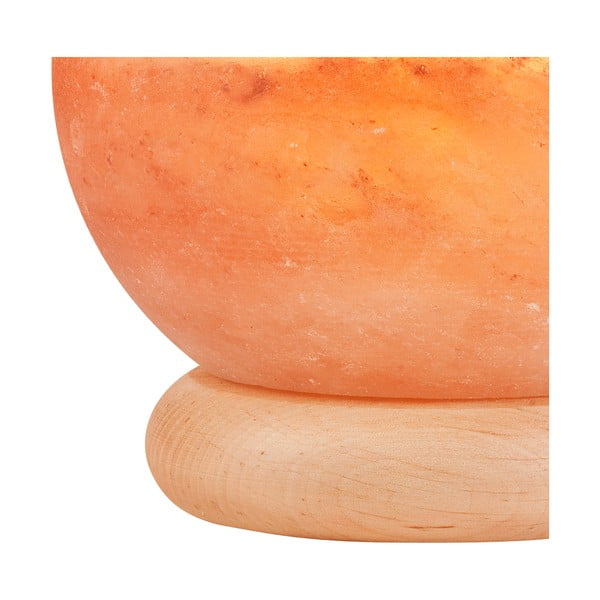Oranžová soľná lampa, výška 16 cm Sally - LAMKUR-image-4