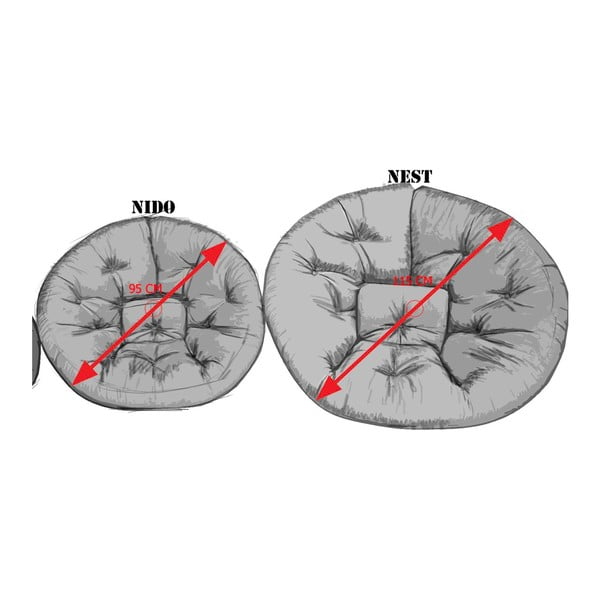 Variabilné kreslo Karup Nest Lime-image-3