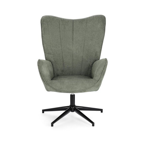 Zelené otočné kreslo Inas – Bizzotto-image-2