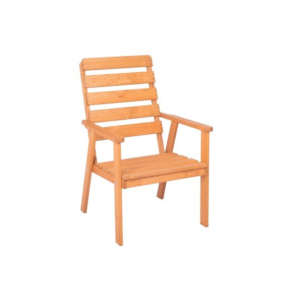 Záhradná jedálenská súprava z masívneho dreva pre 4 Sylva – Rojaplast-image-2