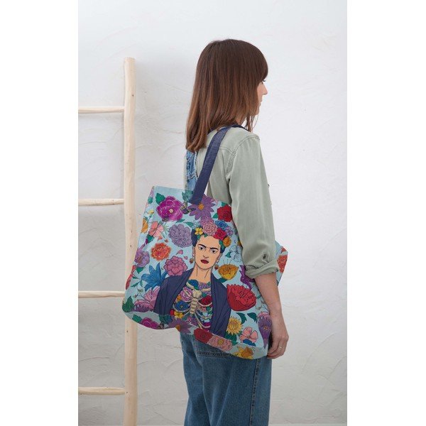 Ľanová nákupná taška Mexican Vibes – Madre Selva-image-1