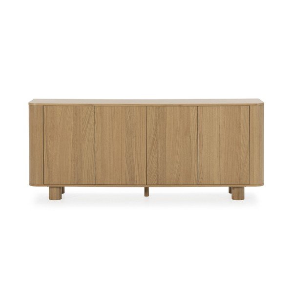 Komoda v dekore duba v prírodnej farbe 180x75x40 cm Padoc – MOME-image-3