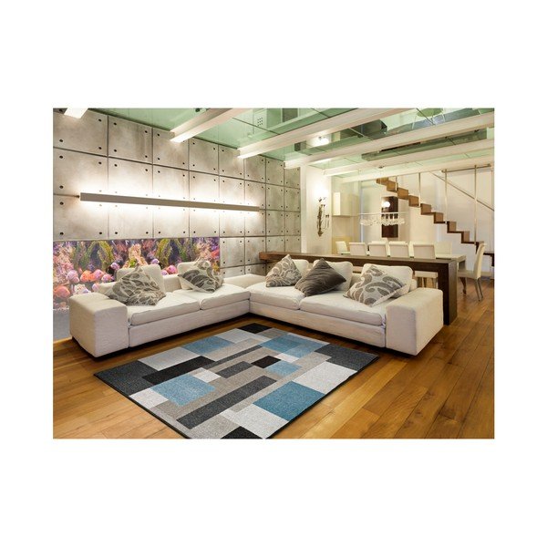 Koberec vhodný aj do e×teriéru Universal Bukit Blue, 160 × 230 cm-image-1