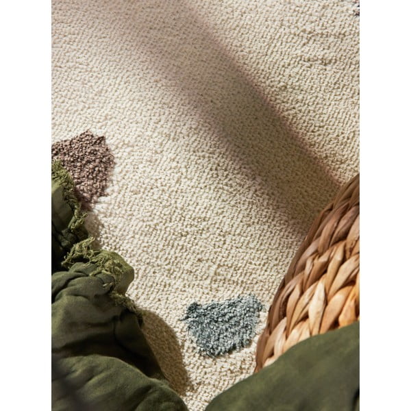 Krémový detský koberec ø160 cm Funny Dots – Hanse Home-image-3