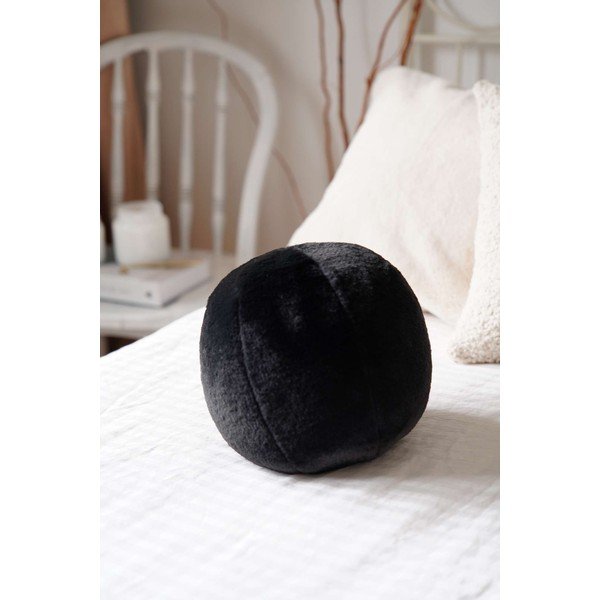 Dekoračný vankúš z mikroplyšu ø 25 cm Top – Mioli Decor-image-1