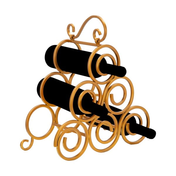 Stojan na víno v zlatej farbe Mauro Ferretti-image-3