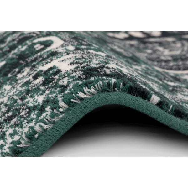 Vlnený koberec v petrolejovomodrej farbe 133x180 cm Eve - Agnella-image-2