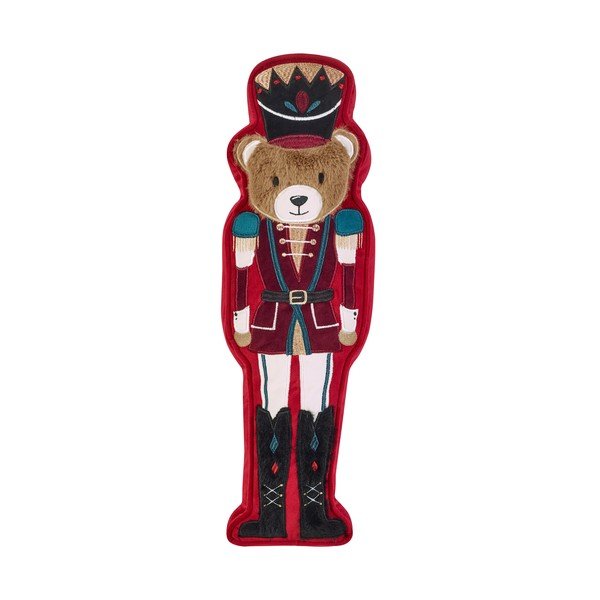 Dekoračný vankúš s vianočným motívom 20x30 cm Christmas Nutcracker Bear – Catherine Lansfield
